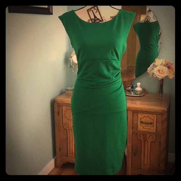 Jacob Dresses & Skirts - Emerald green wiggle dress